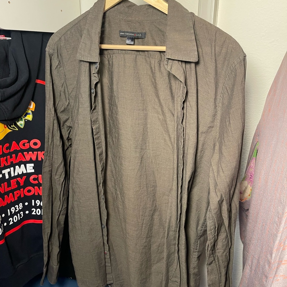 John Varvatos Button Down